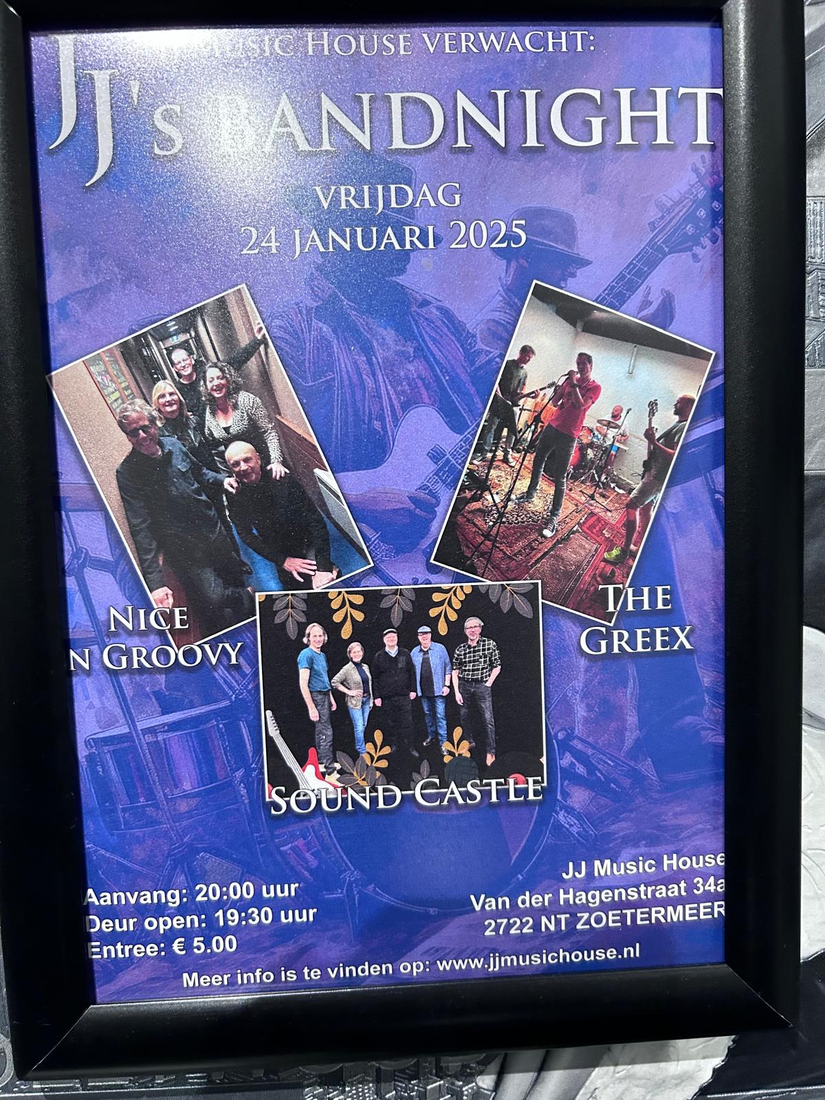 JJ's Bandnight poster